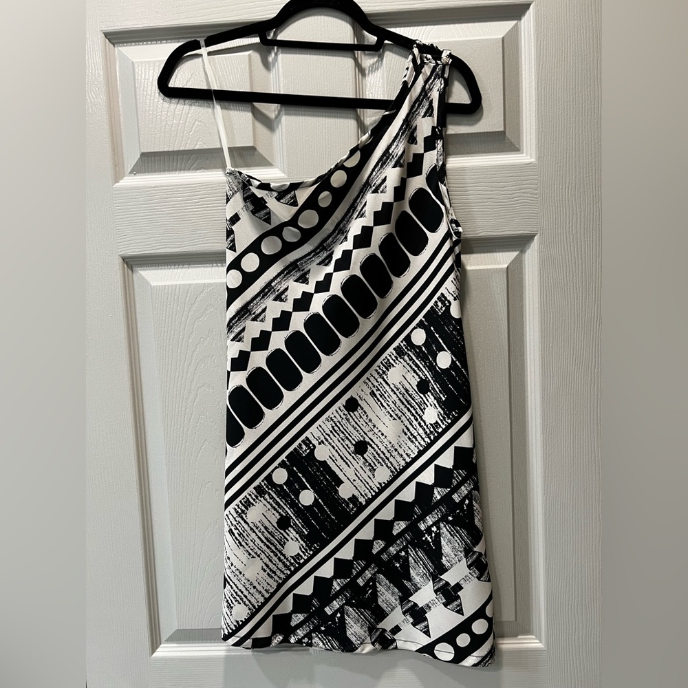 Black and White Dress